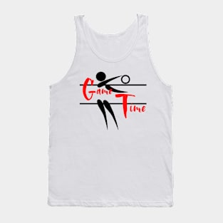 Time Game - Sports Volleyball Tank Top